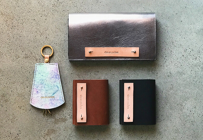 cian en paclam mini wallet purple - 折り財布